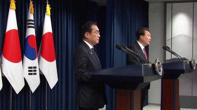 尹 워싱턴 선언에 日배제 안 해...언제든 협력 / YTN