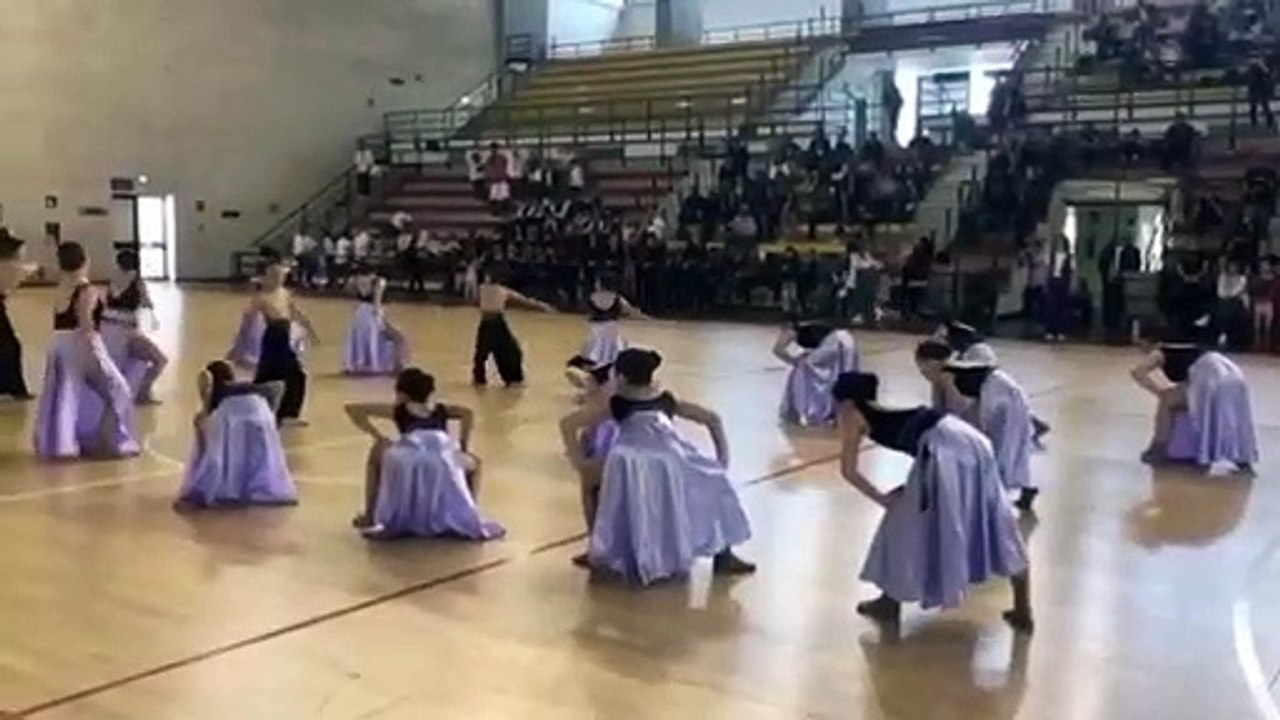 La danza non solo come passione e divertimento stamani al Palamangano di Palermo