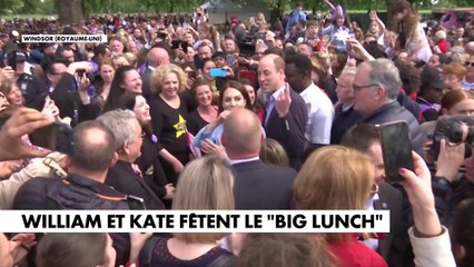 Couronnement de Charles III : William et Kate à la rencontre des Britanniques