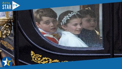 George, Charlotte et Louis : une vidéo inédite des enfants juste avant le couronnement dévoilée