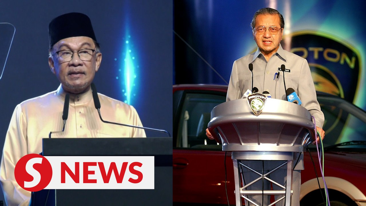 Anwar thanks Tun Mahathir for contributions to Proton