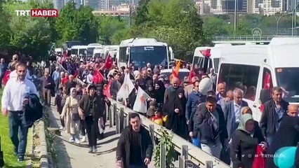 AK Parti'nin 'Büyük İstanbul Mitingi'ne yoğun ilgi