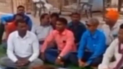 मंडला: हड़ताल पर बैठे सरपंच संघ, सुनिए पूर्व विधायक ने क्या कहा ?