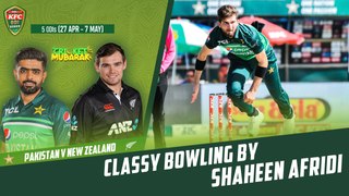 Classy Bowling By Shaheen Afridi | Pakistan vs New Zealand | 5th ODI 2023 | PCB | M2B2T