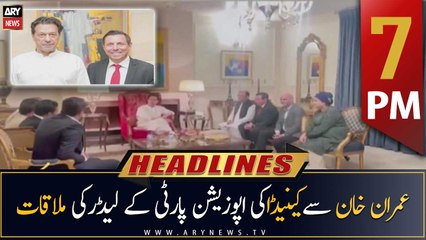 ARY News Headlines | 7 PM | 7th May 2023