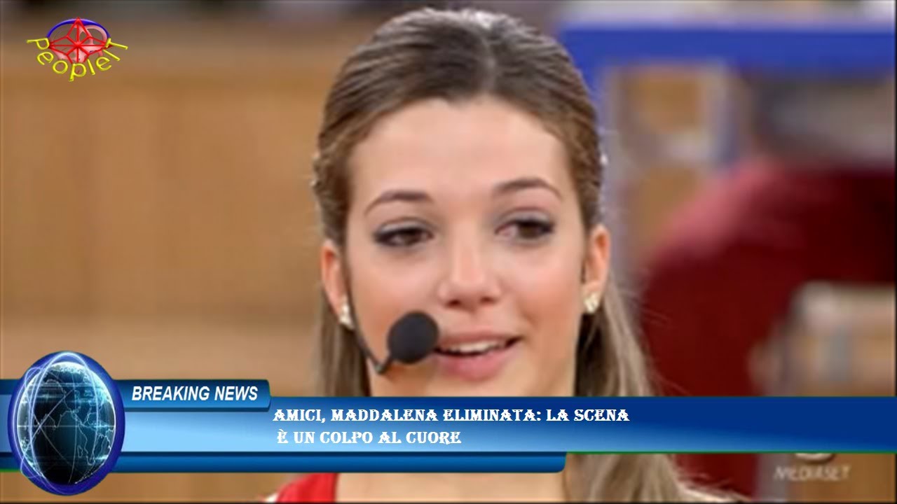 Video Amici, Maddalena eliminata: la scena è un colpo al cuore