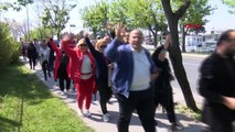 Büyük İstanbul Mitingi nedeniyle Marmaray'da yoğunluk yaşandı