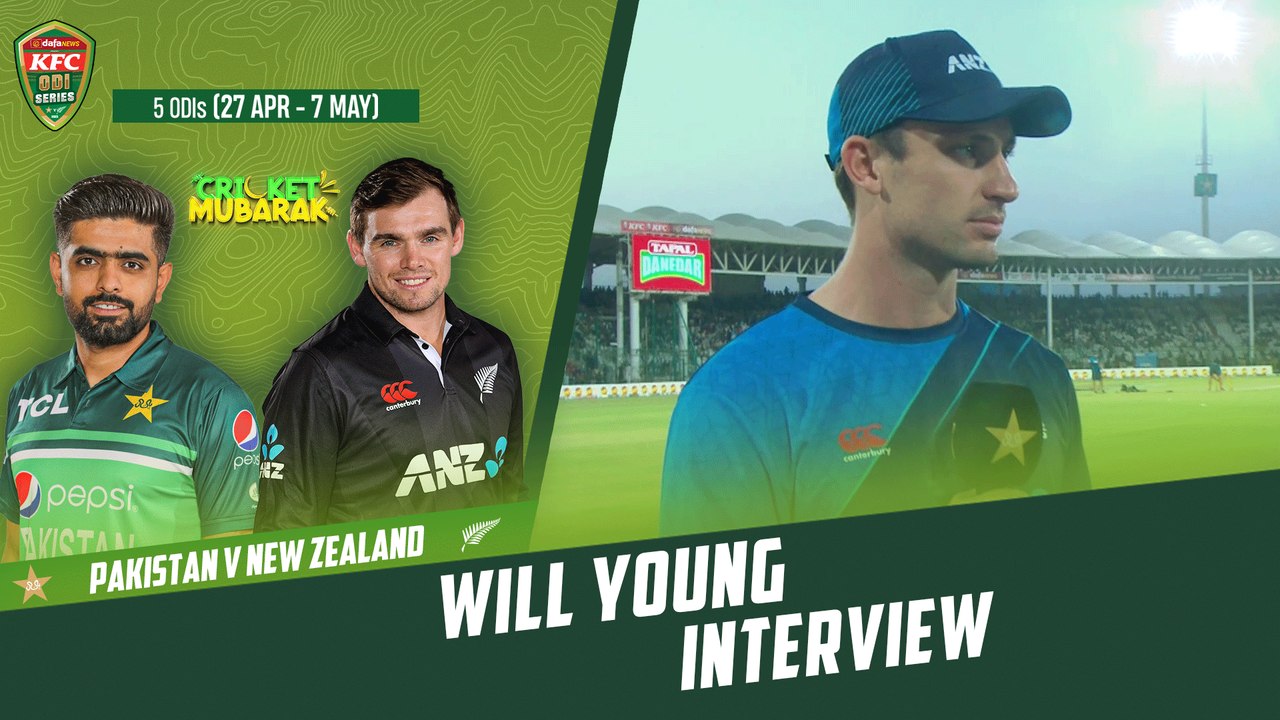 Will Young Interview | Pakistan vs New Zealand | 5th ODI 2023 | PCB | M2B2T