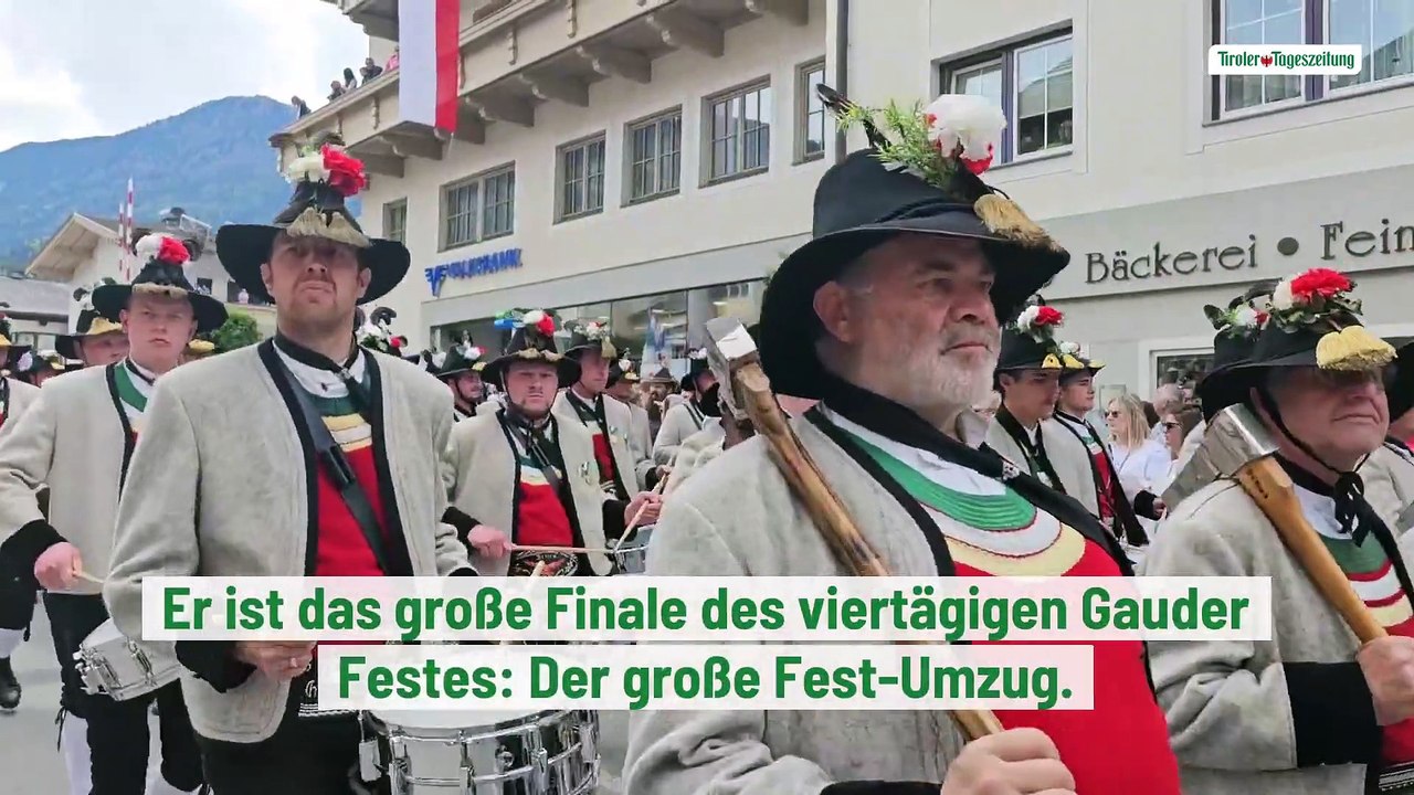 Gauder-Fest-Umzug am Sonntag