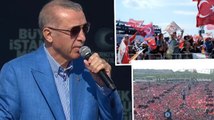 Cumhurbaşkanı Erdoğan, AK Parti 'Büyük İstanbul Mitingi'nde açıklamalarda bulundu
