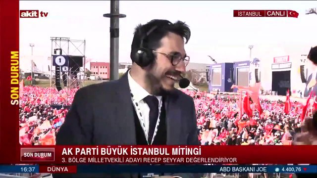 AK Parti 3.Bölge Mv. Adayı Recep Seyyar'ın yaşadığı ilginç an... Beni miting alanına muhalif bir seçmen getirdi!