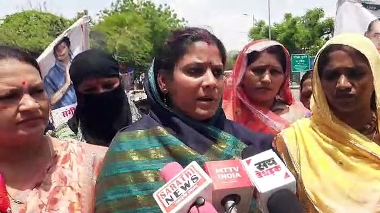 Video: ईआरसीपी को लेकर निकाली रैली, किया प्रदर्शन