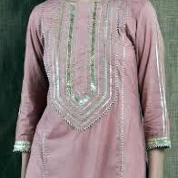 Gotta Patti neck designs| Gotta Patti designs & patterns| gotta Patti gala ideas| Gotta work on neck | Gotta work on shirts gala