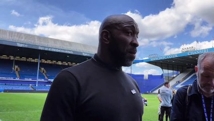 Darren Moore was delighted with Sheffield Wednesday's Derby County win