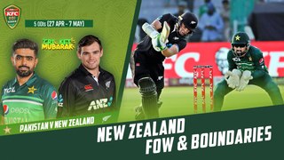 Let's Recap New Zealand's Fall of Wickets And Boundaries | 5th ODI 2023 | PCB | M2B2T