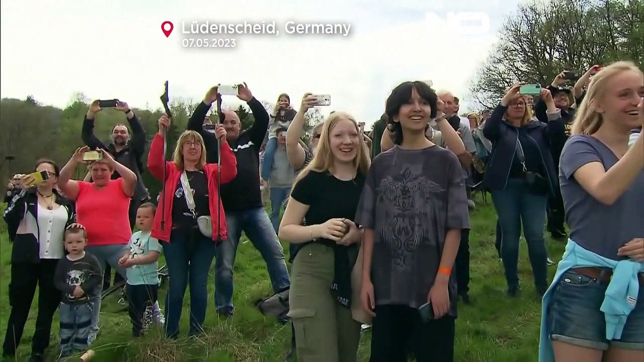 Da kracht die Autobahnbrücke an der A45 bei Lüdenscheid zusammen