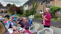 Coronation street party at Friars Walk, Tavistock