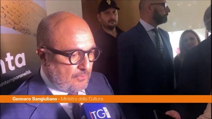 Mostra "Ornamenta" a Marcianise, Sangiuliano "Cultura sposa economia"