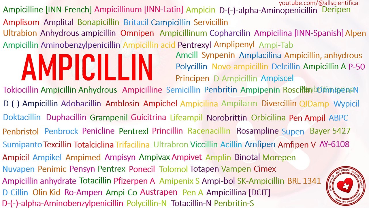 What is ampicillin: Indications, side effects and contraindications