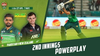 2nd Innings Powerplay | Pakistan vs New Zealand | 5th ODI 2023 | PCB | M2B2T