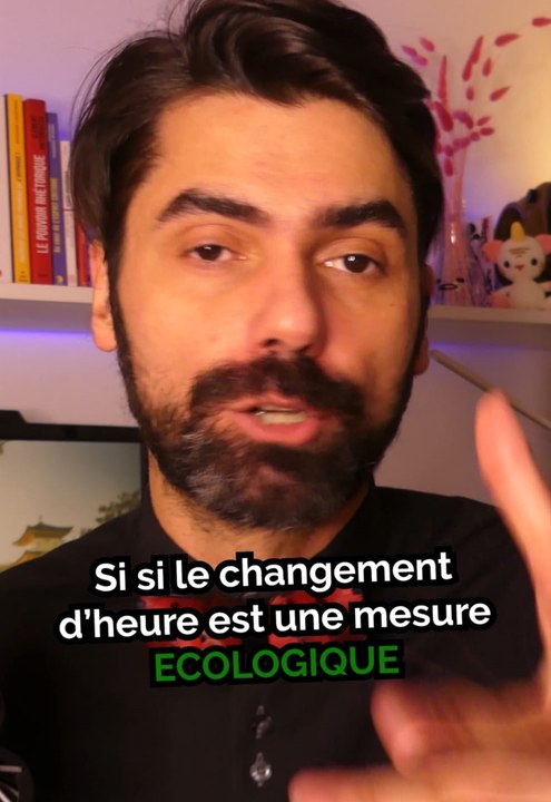 Oui le changement d'heure est ENCORE une mesure écologique