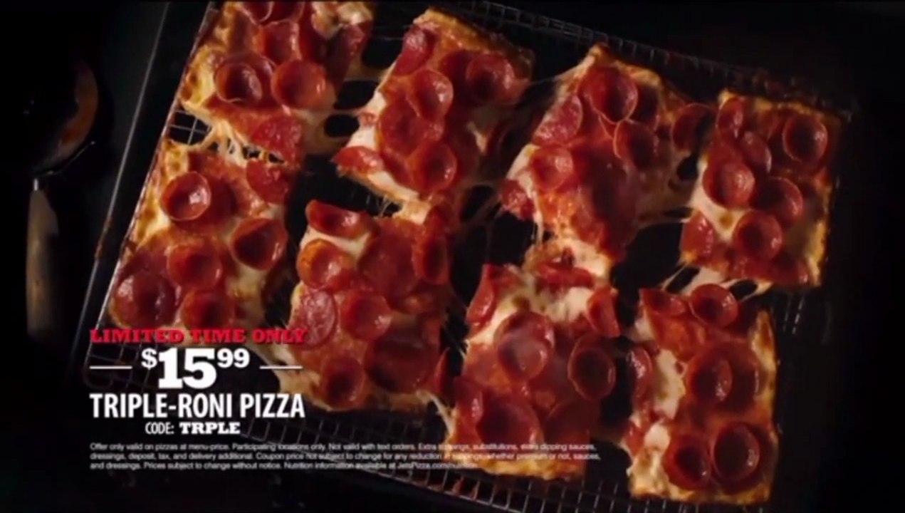 Jet's Pizza Commercial 2023 (USA) video Dailymotion