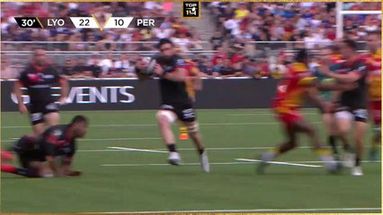 TOP 14 - Résumé LOU Rugby-USA Perpignan: 41-31 - J24 - 2022-2023