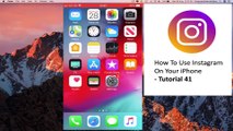 How to USE Instagram on iPhone - Save Your Own IG TV Video On Instagram | Tutorial 41