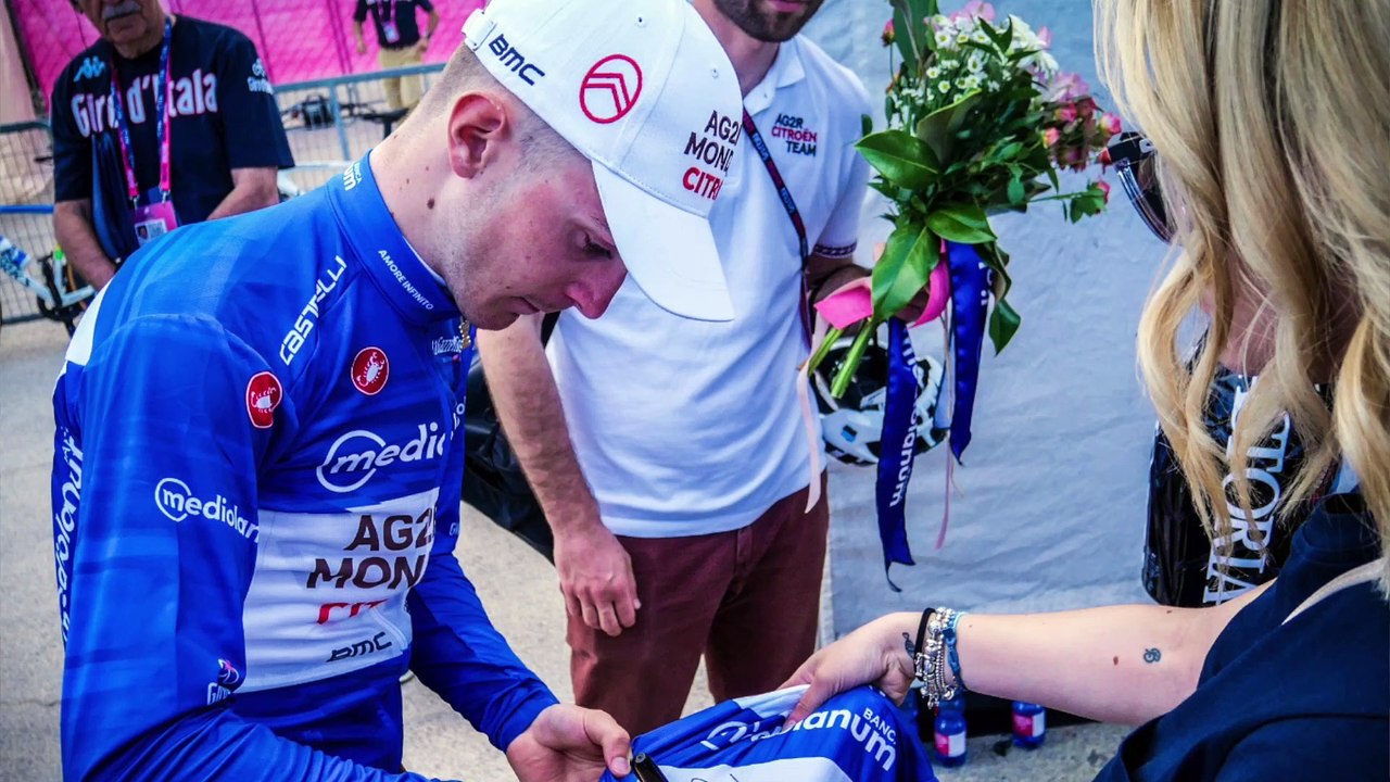 Tour d'Italie 2023 - Paul Lapeira, meilleur grimpeur du Giro : "Un maillot distinctif pour mon premier Grand Tour, je vais vraiment en profiter"