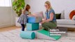 ECR4Kids-ELR-12683F SoftZone Climb and Crawl Activity Play Set – Lightweight Foam Shapes for Climbing, Crawling and Sliding for Toddlers and Kids (5-Piece), Contemporary Toys & Games