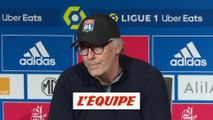 Laurent Blanc (Lyon) : « Les deux équipes ont profité des trous d'air » - Foot - Ligue 1
