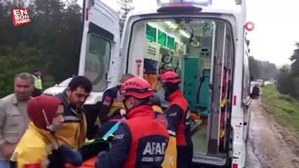 Karabük'te otomobilin şarampole yuvarlandığı kazada 1 kişi öldü