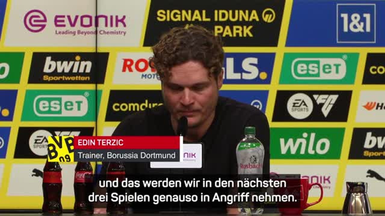 Terzic: 'Die Saison wirkt sehr verrückt'