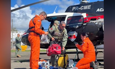 Secretaria de Saúde da PB monta mega operação para transportar a pequena Ana Júlia no helicóptero Acauã