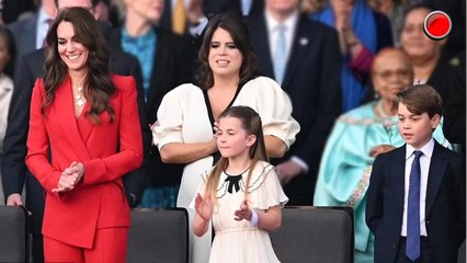 Coronation Concert | The Wales family has arrived! Kate Middlleton, William, George, Charlotte