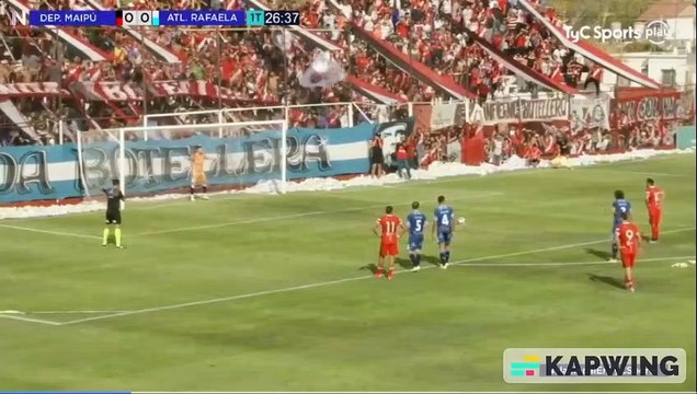 Gol Sambueza (Deportivo Maipú 1 - 0 Atl. Rafaela)