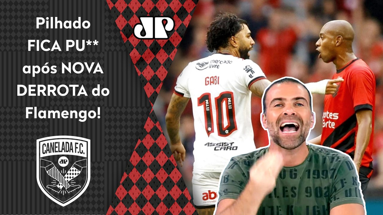 "EU TÔ INDIGNADO! O Flamengo é UMA VERGONHA, e o Santos NÃO..." Pilhado DETONA 2 a 1 do Athletico-PR