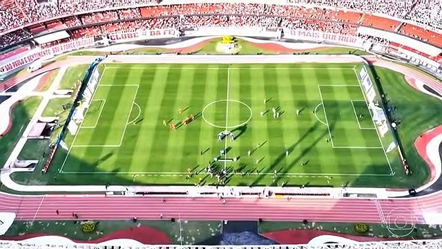 Campeonato Brasileiro 2023 São Paulo x Internacional (4ª rod) com Luís Roberto (Globo) 1º tempo