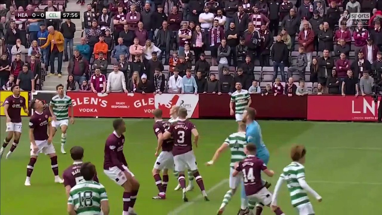 hearts vs celtic 2 half