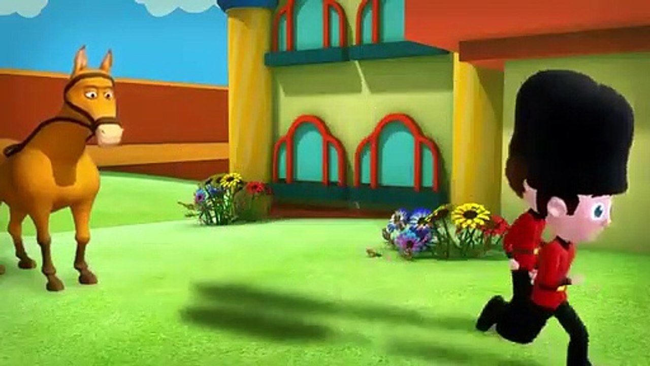 Humpty Dumpty Nursery Rhyme - 3D Animation English Rhymes for children