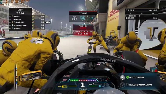 F1 22 - Bahrain GP Career mode