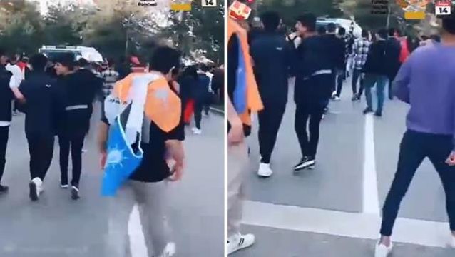 Erzurum'da İmamoğlu'na taşlı saldırıda bulunan grup canlı yayın açmış: Ekrem başkanın kafasını yardık