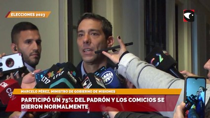 Participó un 75% del padrón y los comicios se dieron normalmente