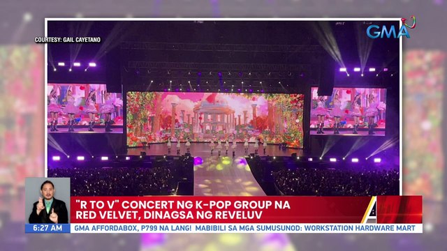 R to V concert ng K-Pop group na Red Velvet, dinagsa ng Reveluv | UB