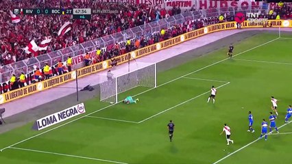 El gol que le dio la victoria a River en el Superclásico