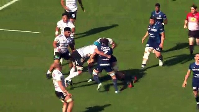 TOP 14 - Essai de Anthony BOUTHIER (MHR) - Montpellier Hérault Rugby - CA Brive - Saison 2022-2023