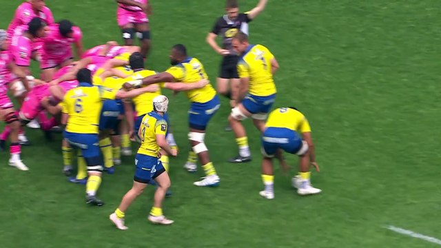 TOP 14 - Essai de George MOALA (ASM) - ASM Clermont - Stade Français Paris - Saison 2022-2023