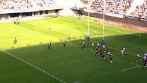 TOP 14 - Essai de Bastien CHALUREAU (MHR) - Montpellier Hérault Rugby - CA Brive - Saison 2022-2023
