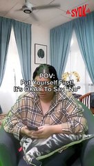 #SYOKPOV: Put Yourself First! It's Okay To Say "No!"