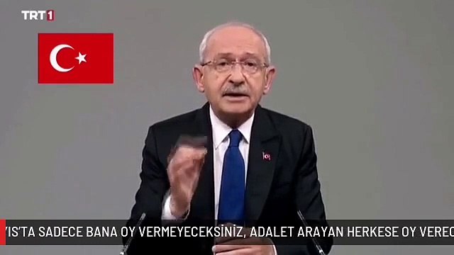 ANKARA-KILIÇDAROĞLU: 14 MAYIS'TA SADECE BANA OY VERMEYECEKSİNİZ, ADALET ARAYAN HERKESE OY VERECEKSİNİZ